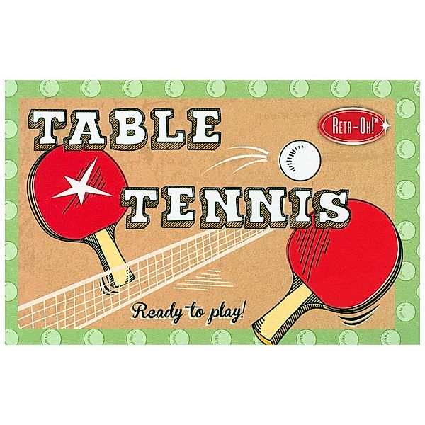 InVento Retr-Oh: Mini Table Tennis Game