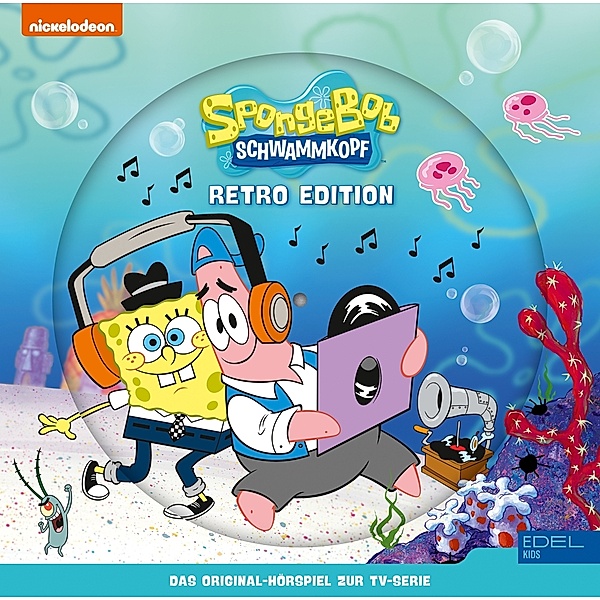 Retro Edition-Hörspiel (Picture Vinyl), SpongeBob Schwammkopf