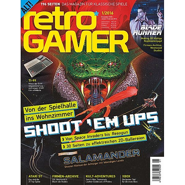 Retro Gamer 1/2016 / Retro Gamer, Retro Gamer-Redaktion