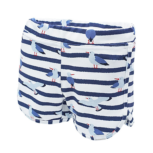 maximo Retro-Shorts MÖWEN gestreift in marine