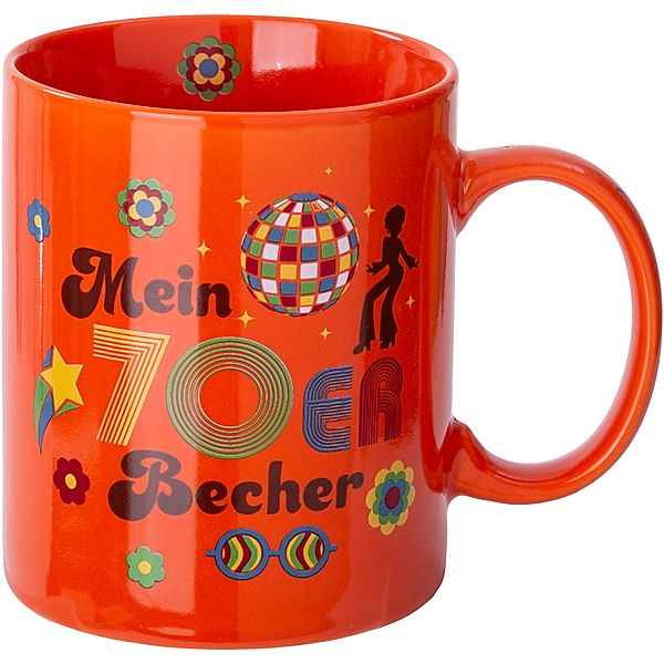 Retro-Tasse (Typ: 70er Jahre)