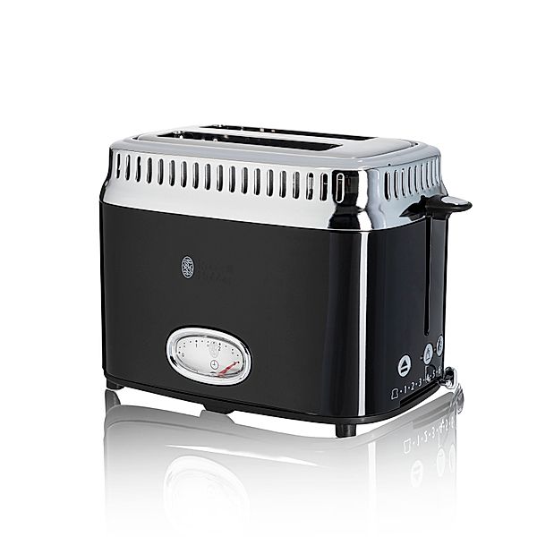 Retro Vintage Toaster (Farbe: schwarz)