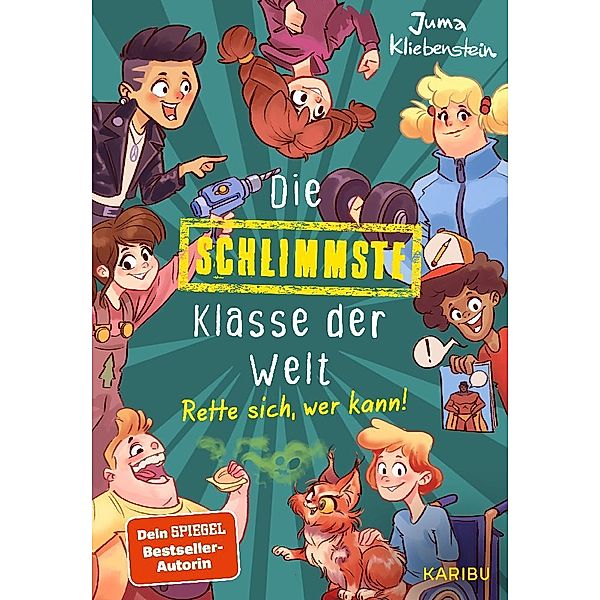 Rette sich, wer kann! / Die schlimmste Klasse der Welt Bd.2, Juma Kliebenstein