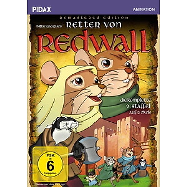 Retter von Redwall - Die komplette 2. Staffel, Brian Jacques