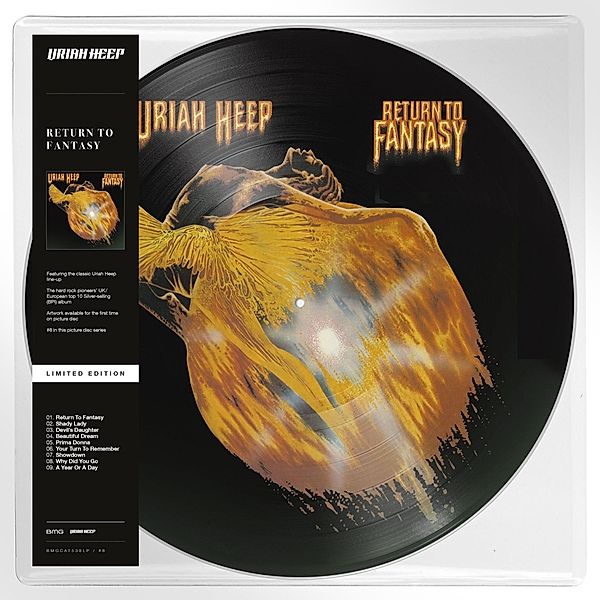 Return To Fantasy (Picture Vinyl), Uriah Heep