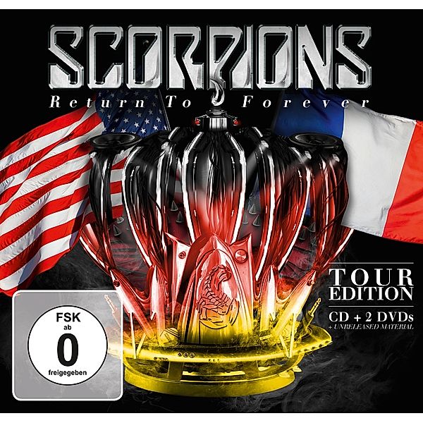 Return To Forever (Tour Edition, CD + 2 DVDs), Scorpions