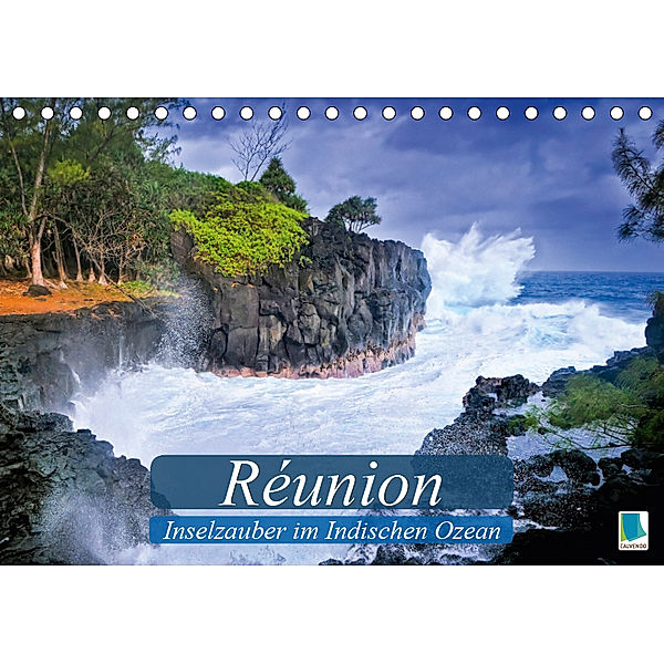 Réunion - Inselzauber im Indischen Ozean (Tischkalender 2019 DIN A5 quer), CALVENDO