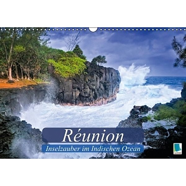 Réunion Inselzauber im Indischen Ozean (Wandkalender 2015 DIN A3 quer), Calvendo