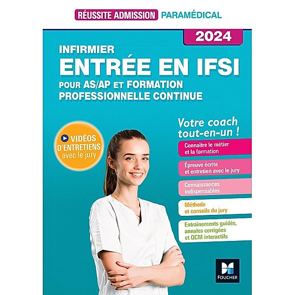 Réussite admission Entrée en IFSI - Formation professionnelle Continue + AS/AP 2024 / Réussite Admission, Denise Laurent, Jackie Pillard