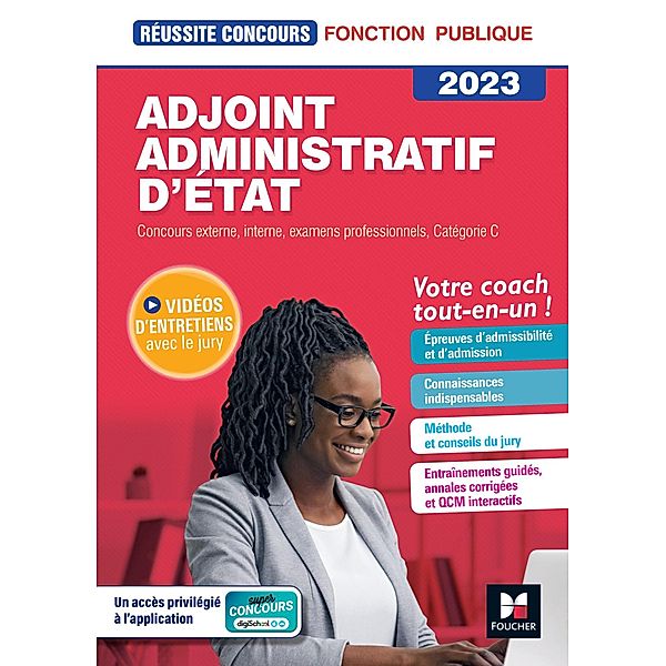 Réussite Concours - Adjoint administratif d'état catégorie C / Réussite Concours, Anne Ducastel, Yolande Ferrandis, Denise Laurent, Véronique Saunier, Bruno Rapatout