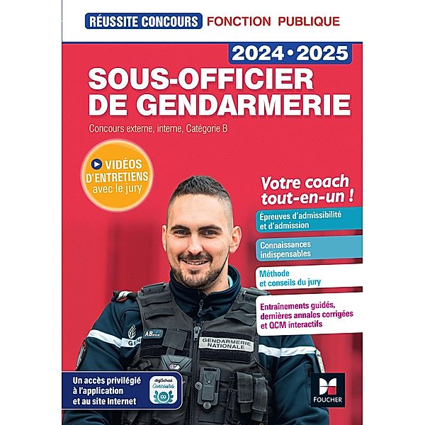 Réussite Concours - Sous-officier de gendarmerie - 2024-2025- Préparation complète / Réussite Concours, Philippe Alban, Valérie Beal, Véronique Saunier