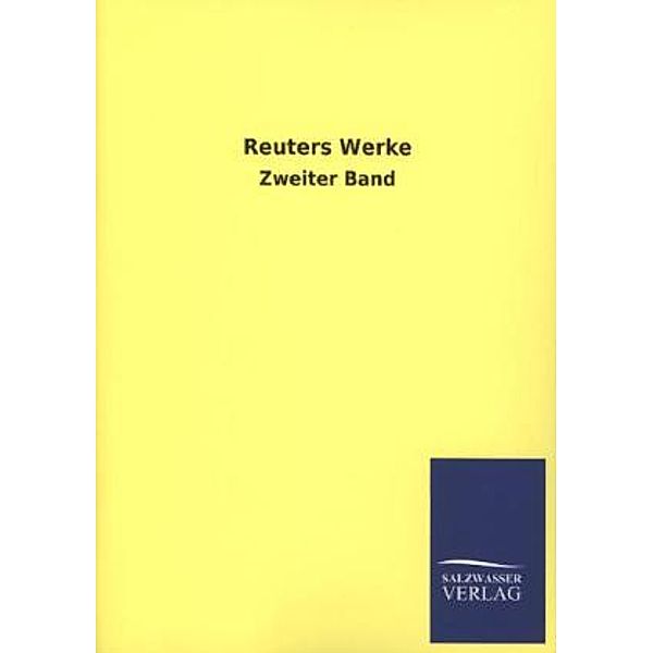 Reuters Werke.Bd.2, Fritz Reuter