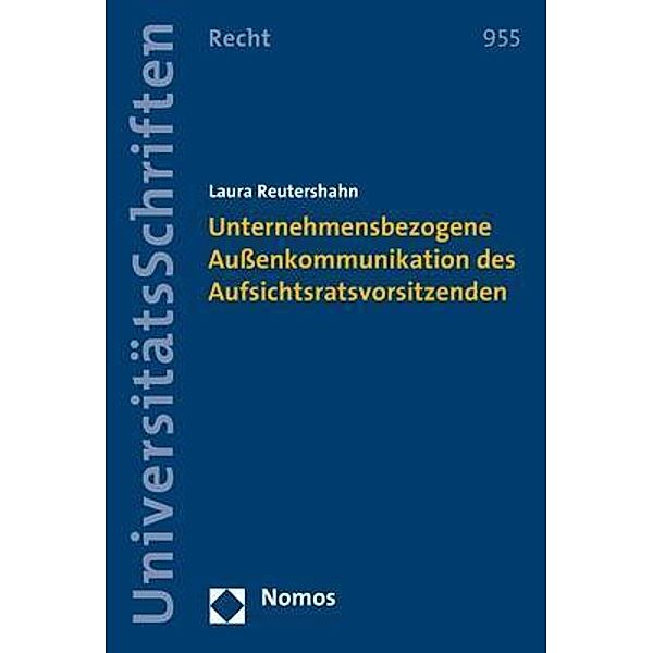 Reutershahn, L: Unternehmensbezogene Außenkommunikation, Laura Reutershahn