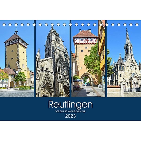 Reutlingen - Tor zur Schwäbischen Alb (Tischkalender 2023 DIN A5 quer), Sascha Stoll