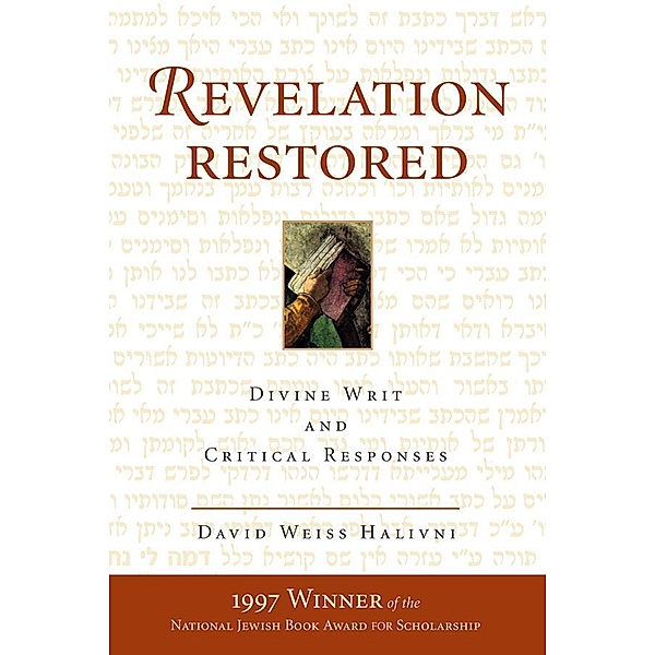 Revelation Restored, David Weiss Halivni
