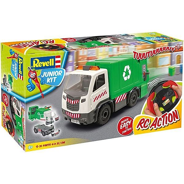 Revell Revell Junior Kit RC Müllwagen im Maßstab 1:20