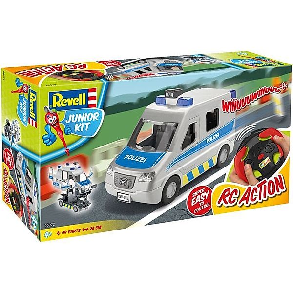 Revell REVELL Junior Kit RC Police Van 1:20