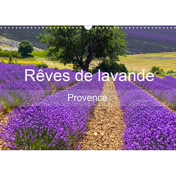 Rêves de lavande - Provence (Calendrier mural 2021 DIN A3 horizontal), Juergen Feuerer