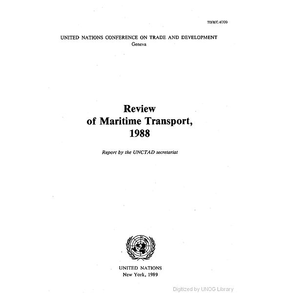 Review of Maritime Transport 1988 / Review of Maritime Transport