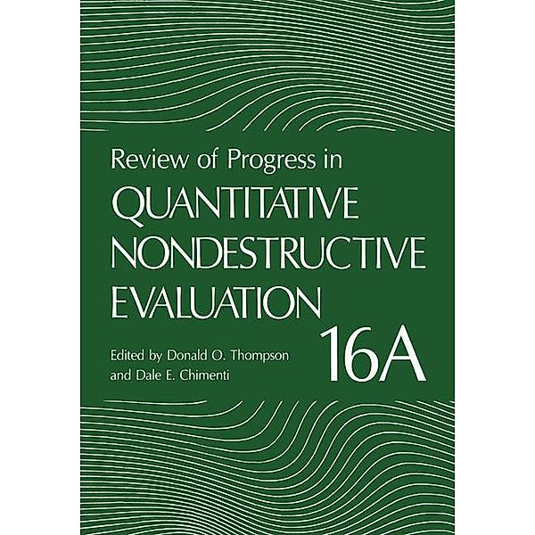 Review of Progress in Quantitative Nondestructive Evaluation, 2 Teile