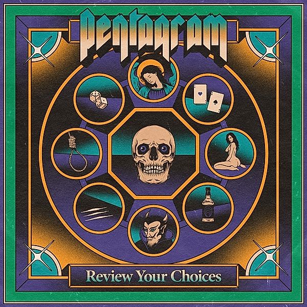 REVIEW YOUR CHOICES (NEON GREEN VINYL), Pentagram