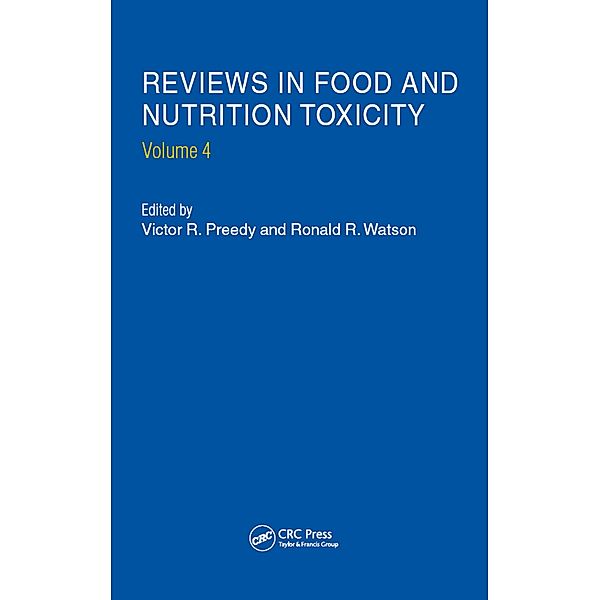 Reviews in Food and Nutrition Toxicity, Volume 4