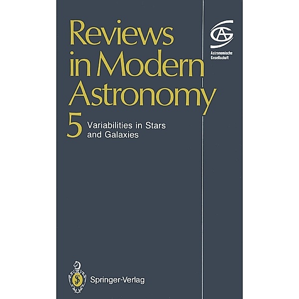 Reviews in Modern Astronomy / Reviews in Modern Astronomy Bd.5, Gerhard Klare