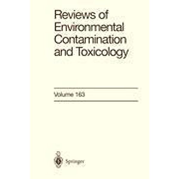 Reviews of Environmental Contamination and Toxicology, George W. Ware