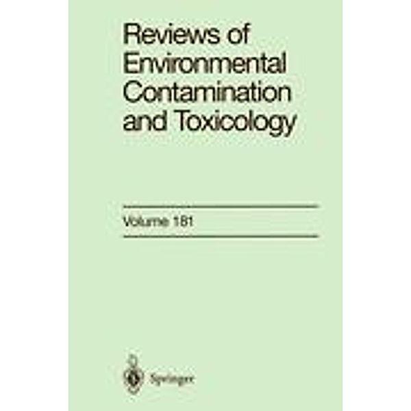 Reviews of Environmental Contamination and Toxicology