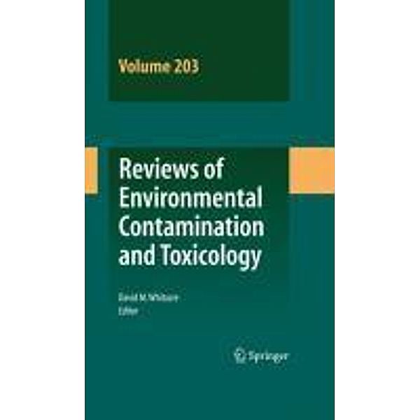 Reviews of Environmental Contamination and Toxicology Vol 203 / Reviews of Environmental Contamination and Toxicology Bd.203