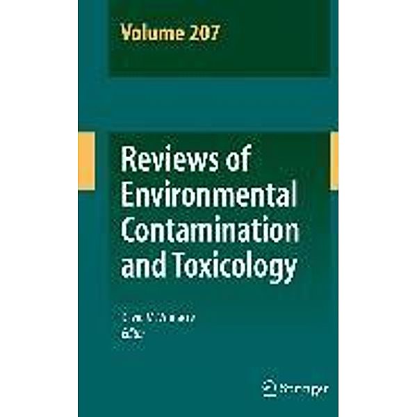 Reviews of Environmental Contamination and Toxicology Volume 207 / Reviews of Environmental Contamination and Toxicology Bd.207, David M. Whitacre