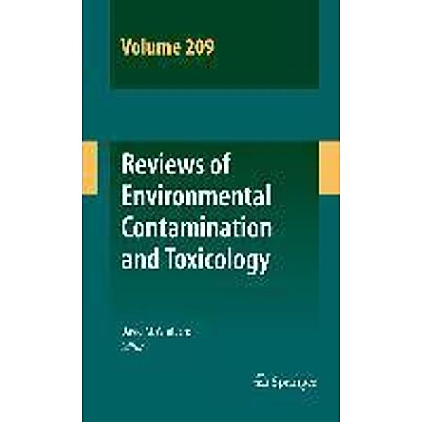 Reviews of Environmental Contamination and Toxicology Volume 209 / Reviews of Environmental Contamination and Toxicology Bd.209