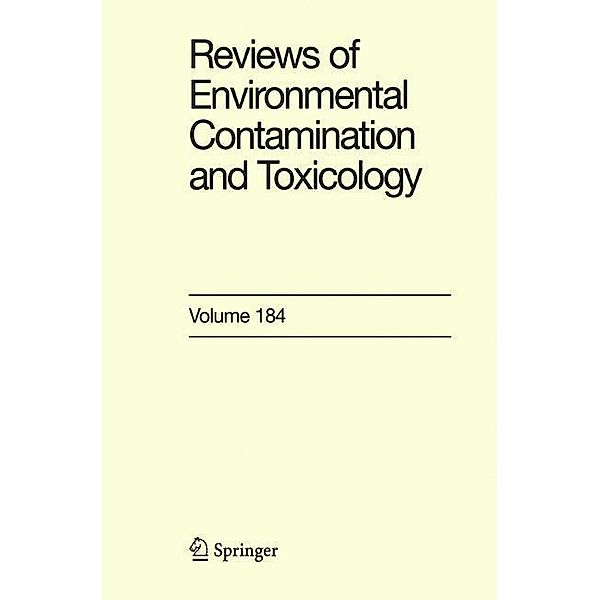 Reviews of Environmental Contamination and Toxicology, George Ware