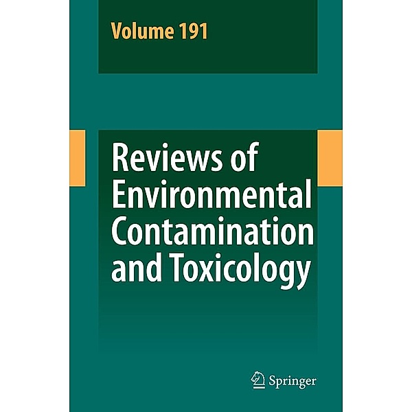 Reviews of Environmental Contamination and Toxicology 191 / Reviews of Environmental Contamination and Toxicology Bd.191