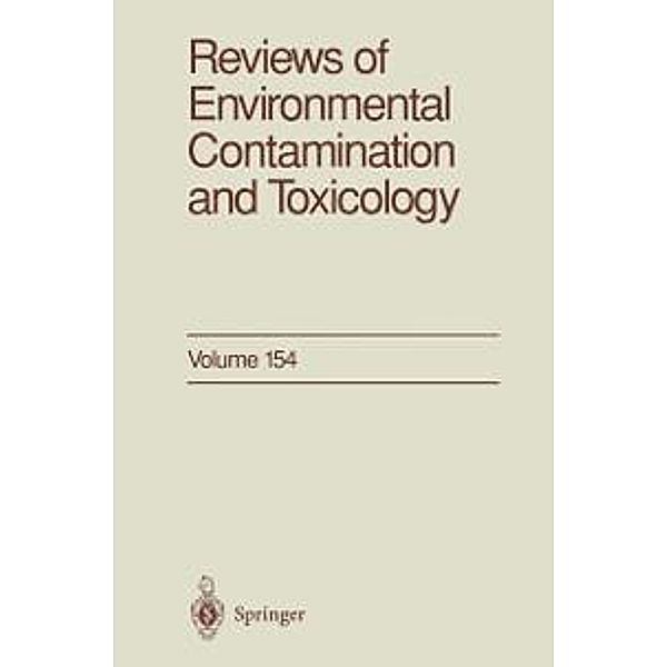 Reviews of Environmental Contamination and Toxicology / Reviews of Environmental Contamination and Toxicology Bd.154, George W. Ware
