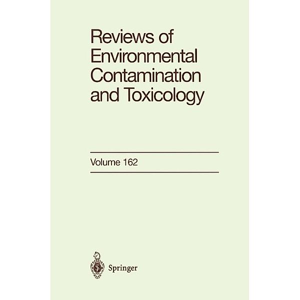 Reviews of Environmental Contamination and Toxicology / Reviews of Environmental Contamination and Toxicology Bd.162, George W. Ware