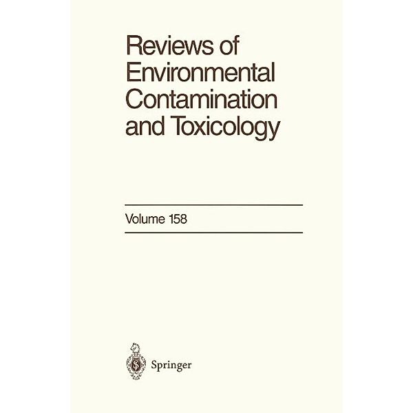 Reviews of Environmental Contamination and Toxicology / Reviews of Environmental Contamination and Toxicology Bd.158, George W. Ware