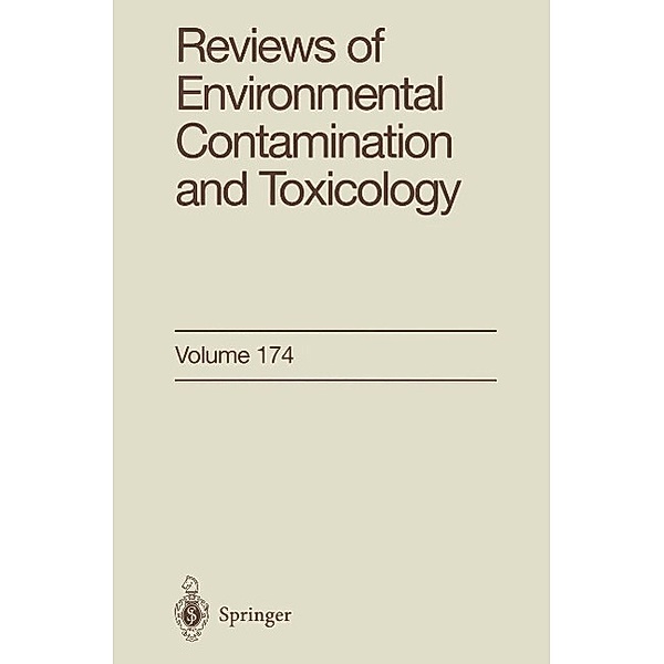 Reviews of Environmental Contamination and Toxicology / Reviews of Environmental Contamination and Toxicology Bd.174, George W. Ware
