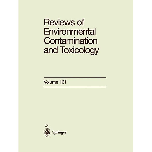 Reviews of Environmental Contamination and Toxicology / Reviews of Environmental Contamination and Toxicology Bd.161, George W. Ware