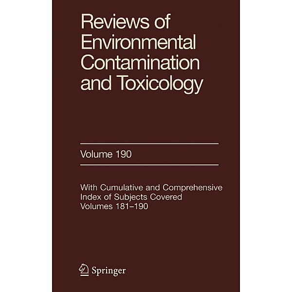 Reviews of Environmental Contamination and Toxicology 190