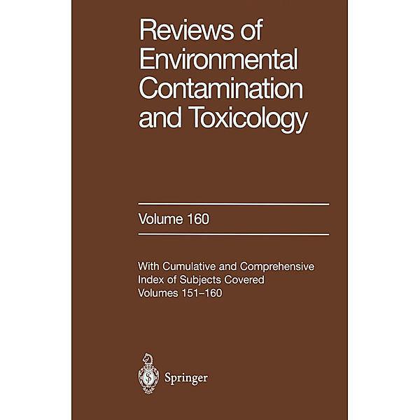 Reviews of Environmental Contamination and Toxicology, George W. Ware