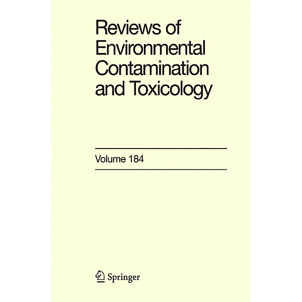 Reviews of Environmental Contamination and Toxicology 184, George Ware