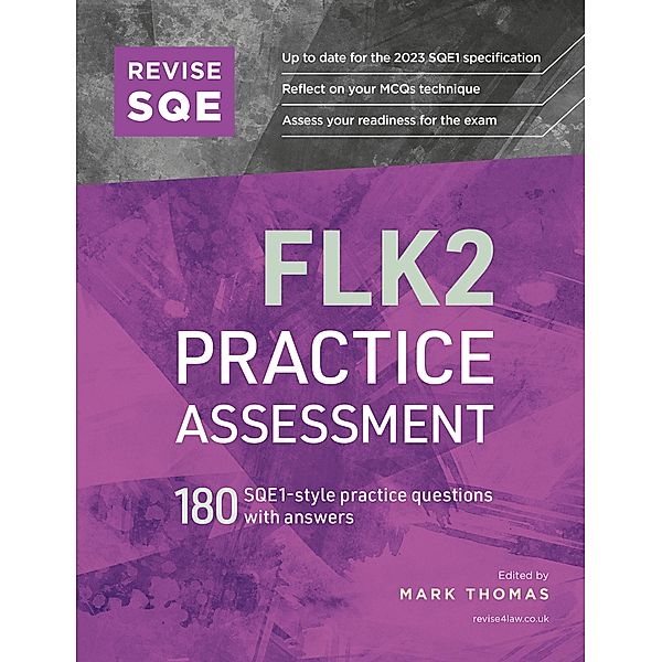 Revise SQE FLK2 Practice Assessment