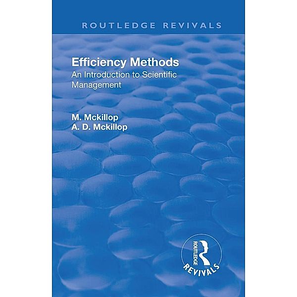 Revival: Efficiency Methods (1917), Margaret Mackillop, Alister D. Mackillop