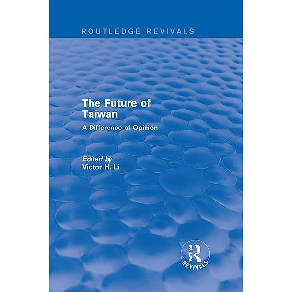Revival: The Future of Taiwan (1980), Victor C Li