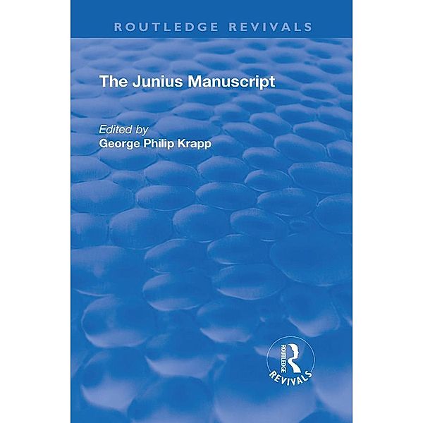 Revival: The Junius Manuscript (1931), George Philip Krapp