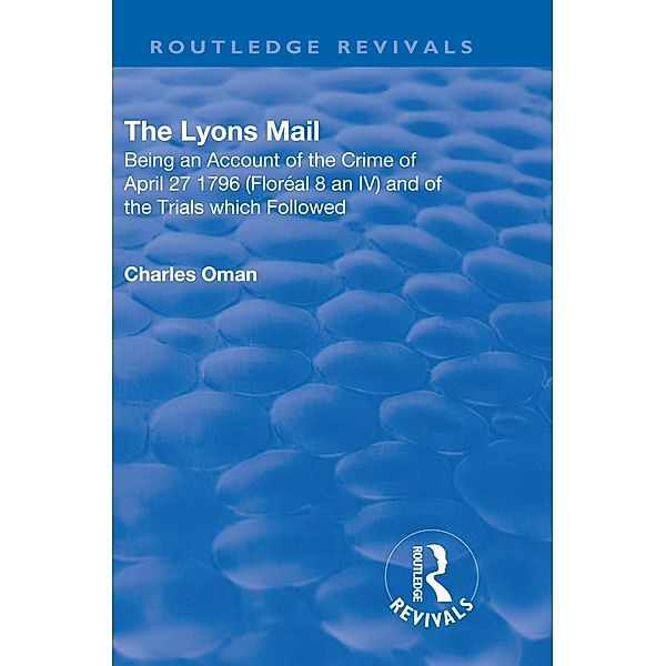 Revival: The Lyons Mail (1945), Charles Oman