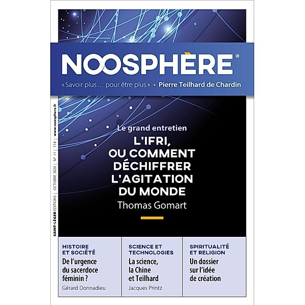 Revue Noosphère - Numéro 11, Association des Amis de Pierre Teilhard de Chardin