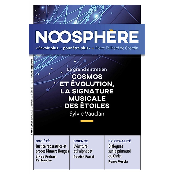 Revue Noosphère - Numéro 3, Association des Amis de Pierre Teilhard de Chardin