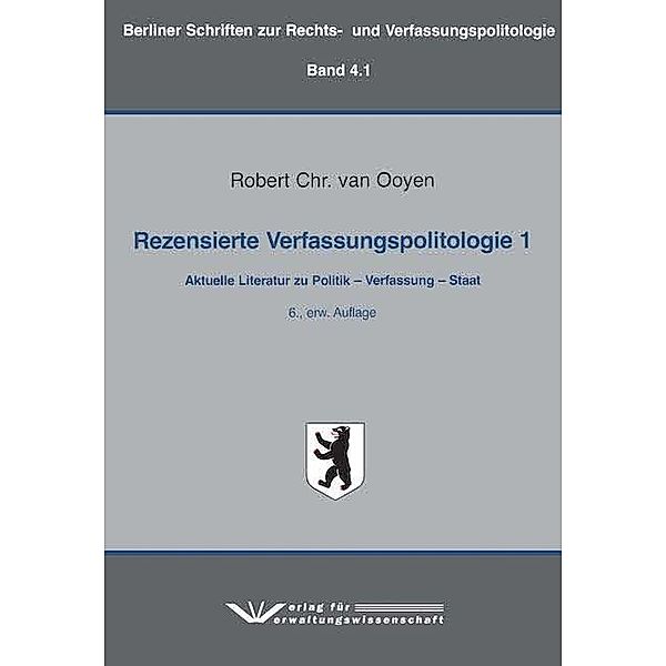 Rezensierte Verfassungspolitologie 1, Robert Chr. van Ooyen